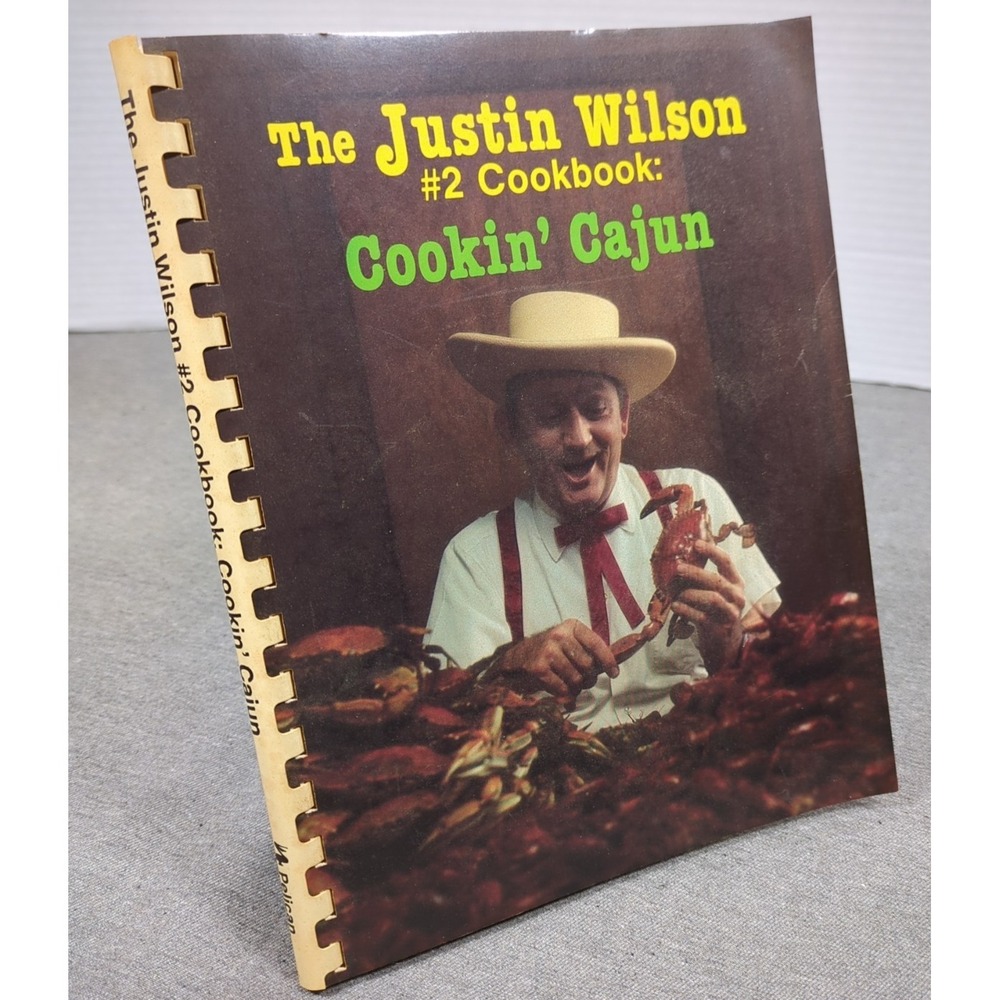 The Justin Wilson #2 Cookbook:‎ Cookin' Cajun Vintage Comb Bound